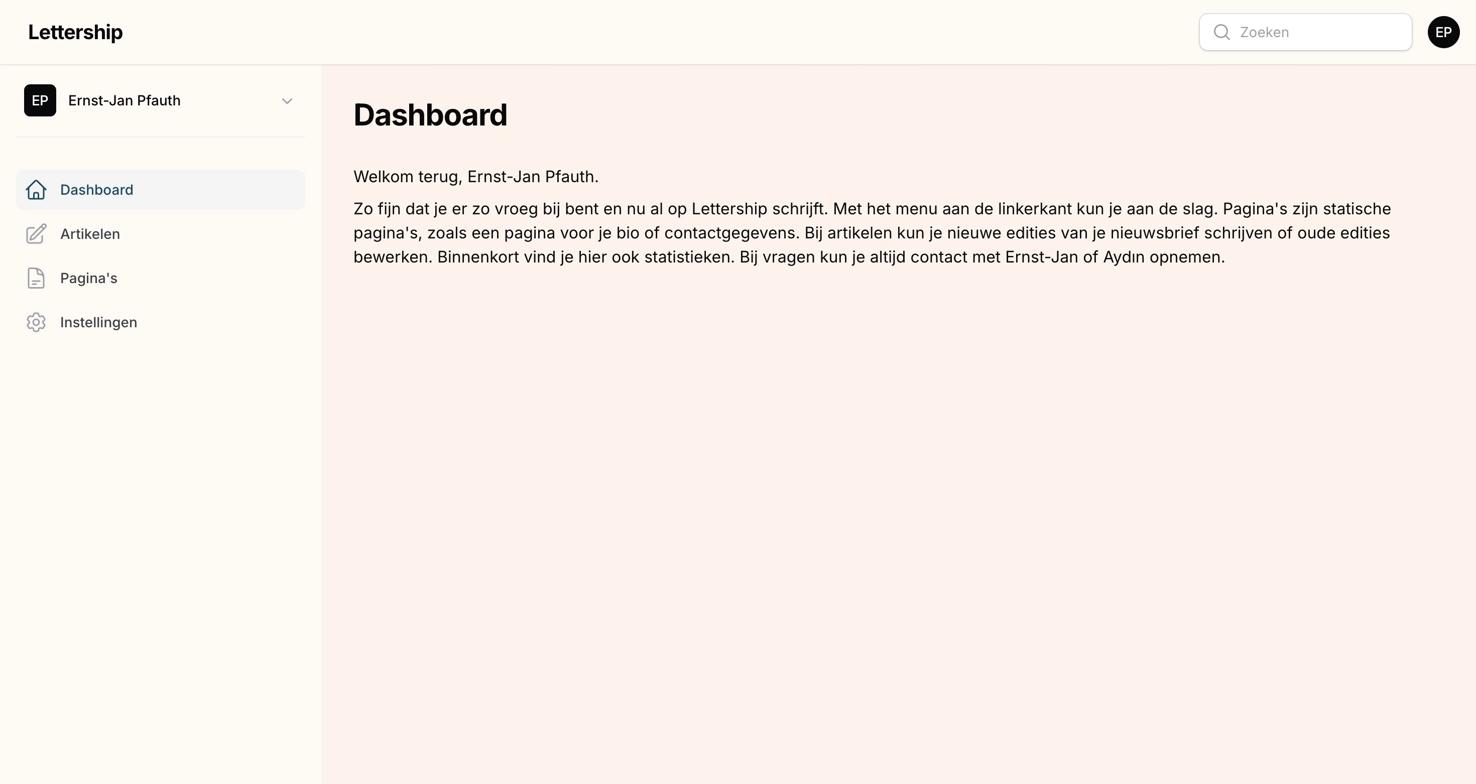Dashboard